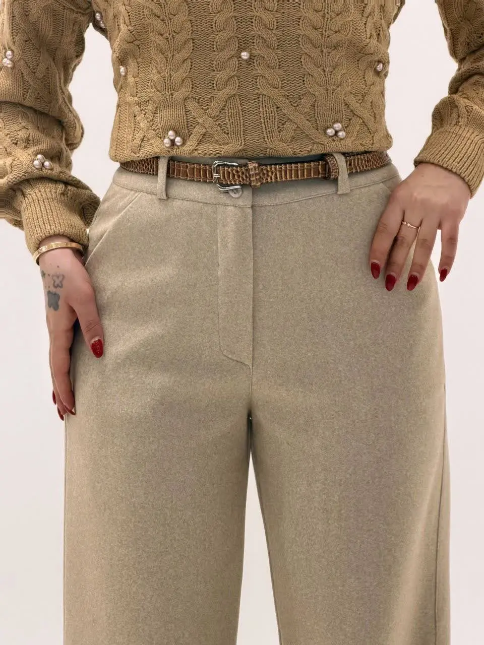 3714-شلوار فوتر الیزا